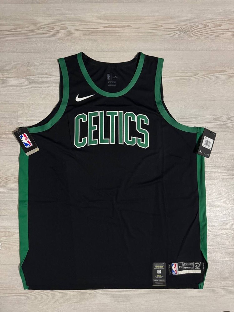 Boston Celtics Nba Authentic Basketball Jersey Nike Vaporknit Men's Size 2Xl