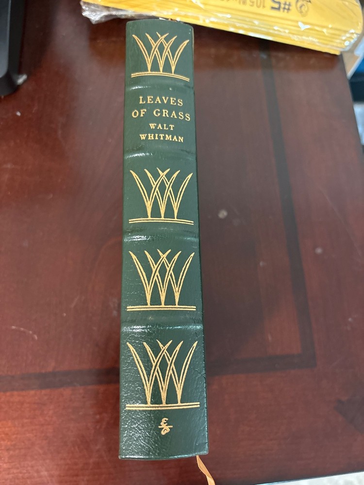 Easton Press Leaves of Grass by Walt Whitman 1977 Leather Collector's Edition