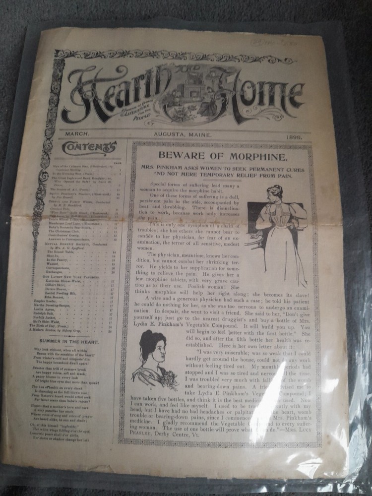Rare Complete March 1898 Hearth and Home Newspaper Journal For The People