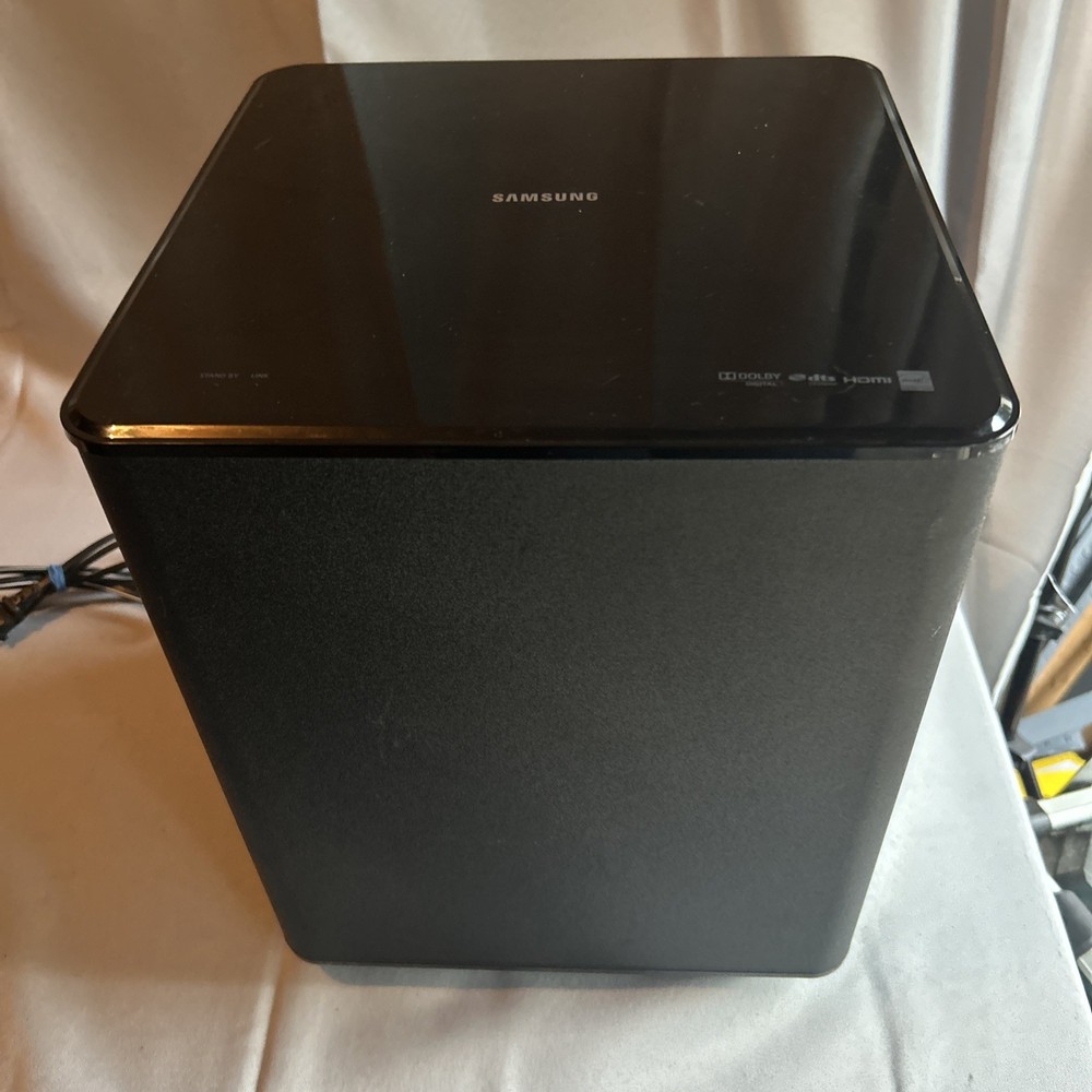 Samsung PS-WH550 Wireless Cube Subwoofer Black Square Speaker