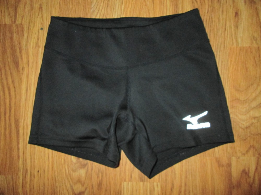 Womens MIZUNO VOLLEYBALL spandex shorts sz S Sm