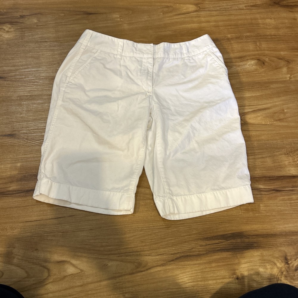 Tommy Hilfiger - Women’s Bermuda Shorts White Size 6