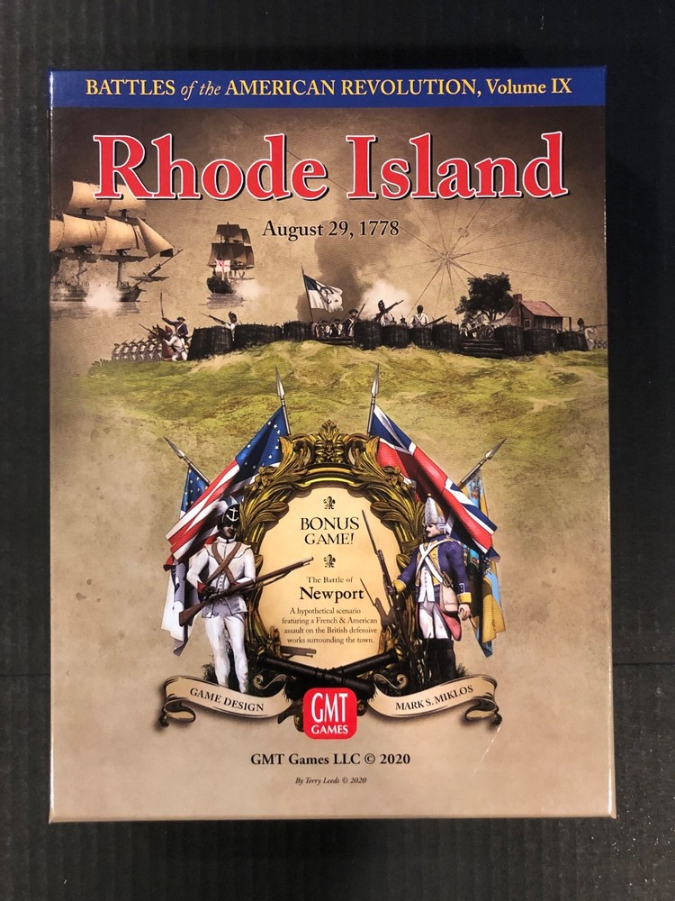 GMT Games - Rhode Island - Battles of the American Revolution Vol.IX (UNPUNCHED)