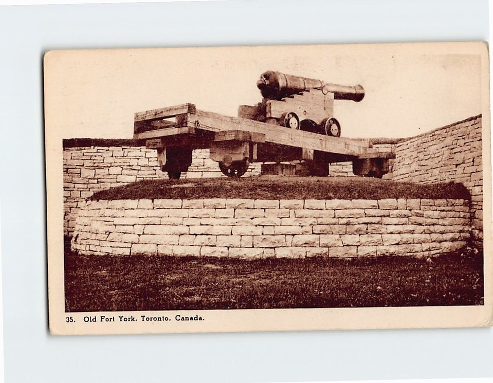 Postcard Old Fort York Toronto Canada