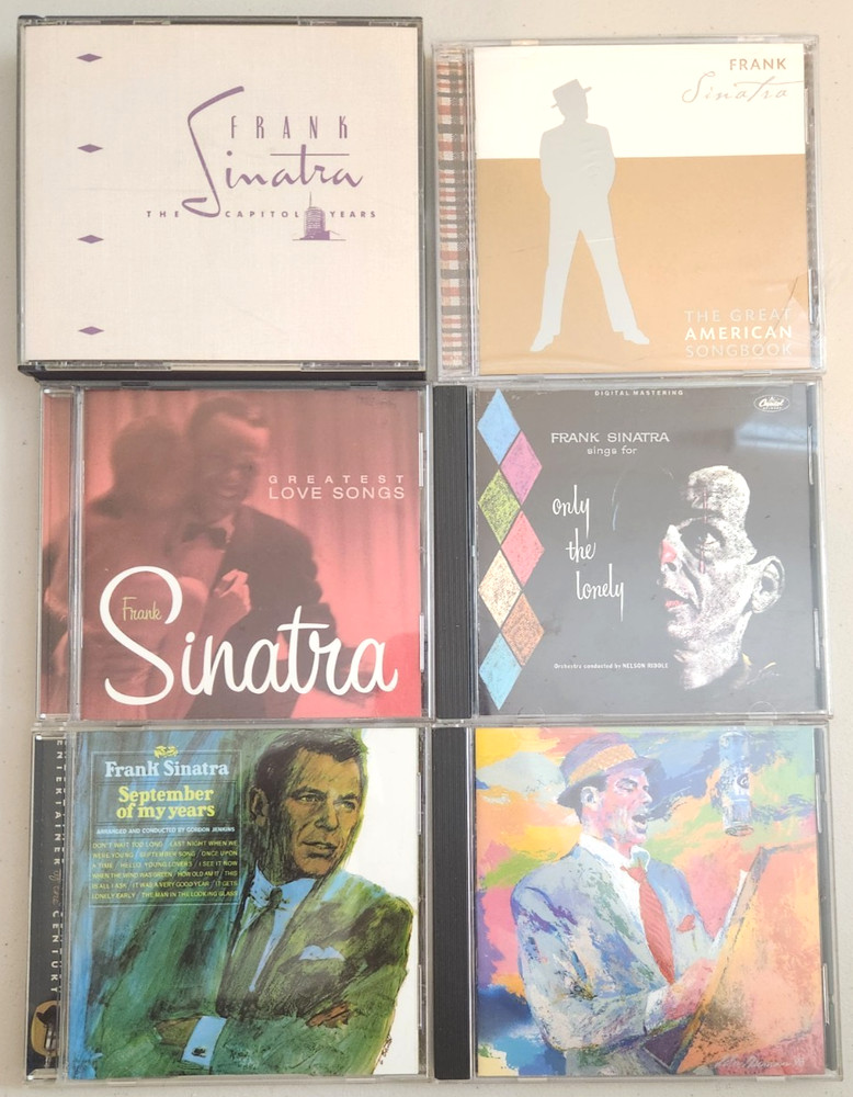Lot of 6 Frank Sinatra CDs September of My Years Capitol Years Duets Only the Lo