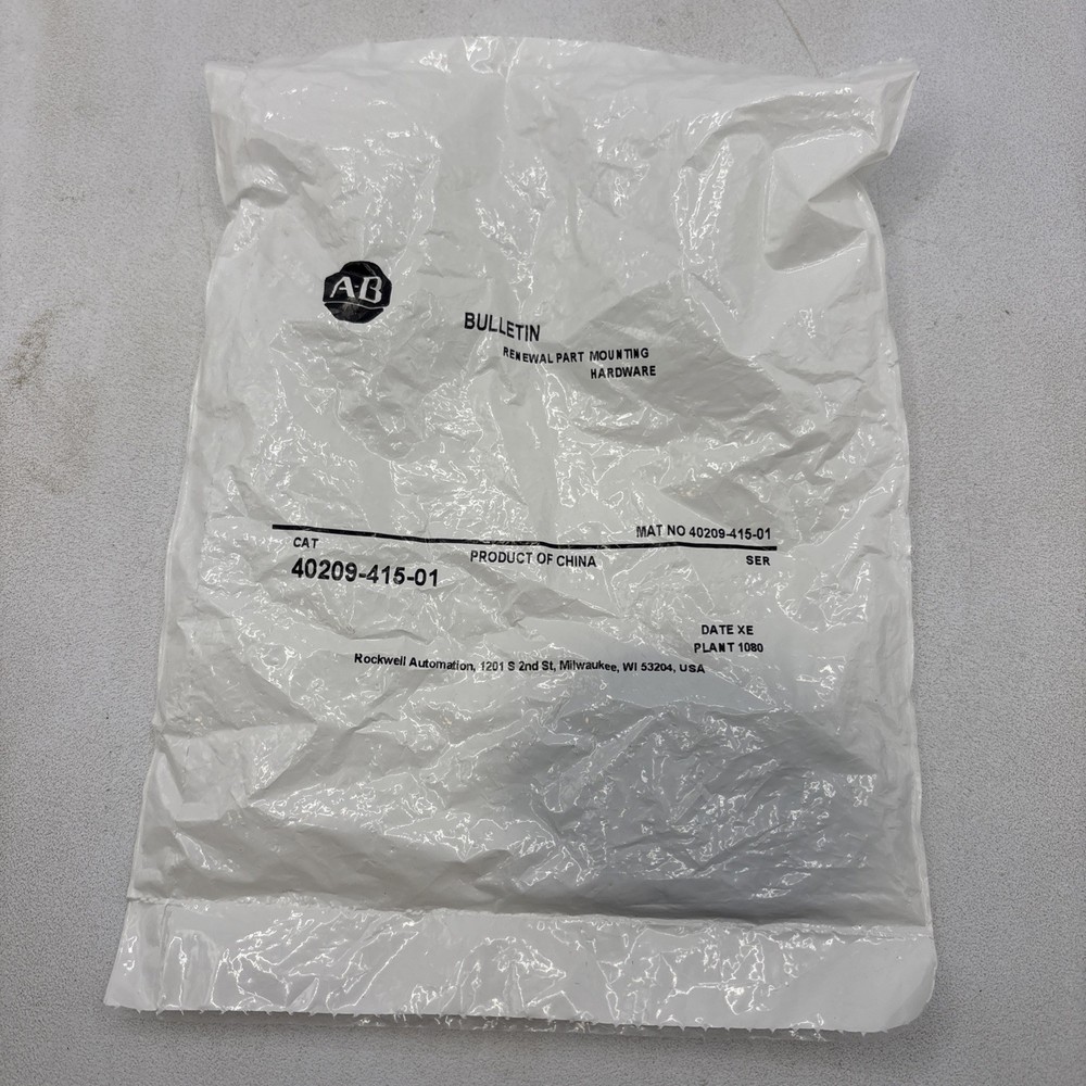 Allen Bradley 40209-415-01 Renewal Part Mounting Hardware