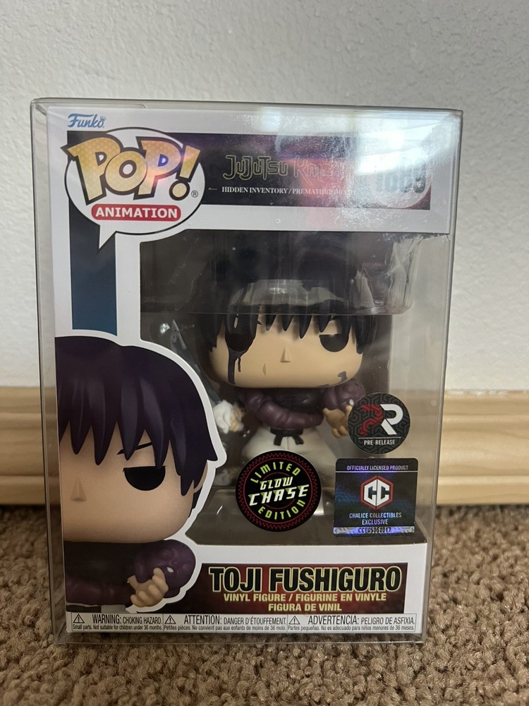 Funko Pop! Animation Jujutsu Kaisen Toji Fushiguro Pre-Release Glow Chase figure