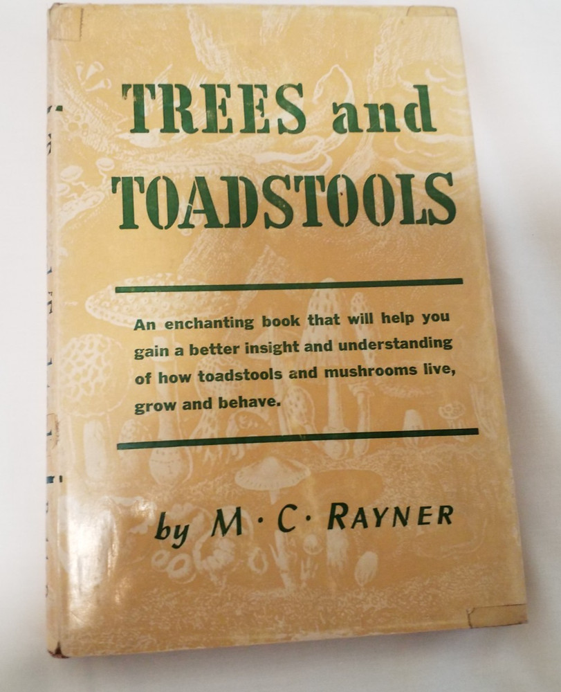 Trees and Toadstools - Rayner - Mushrooms - VTG 1947