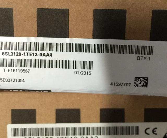 1 PC NEW Siemens 6SL3120-1TE13-0AA4 SINAMICS S120 Single Motor