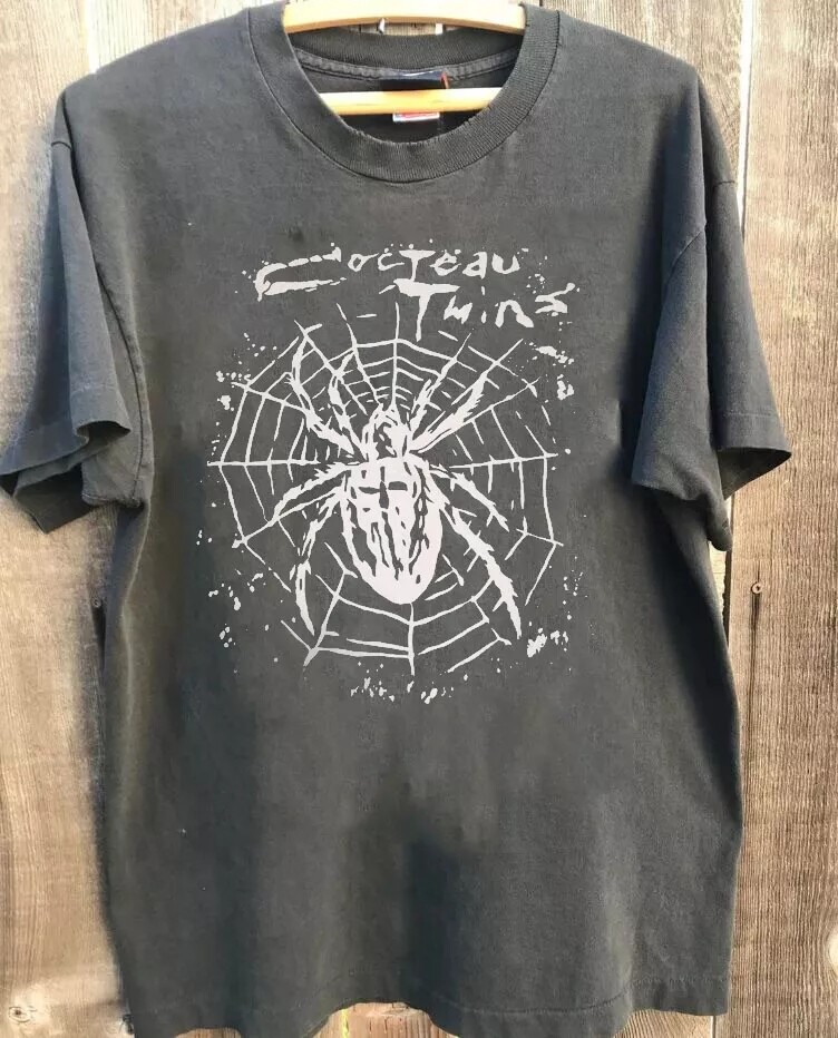 Cocteau Twins Band Shirt, Cocteau Twins Graphic Charcoal Unisex Tshirt S-5XL