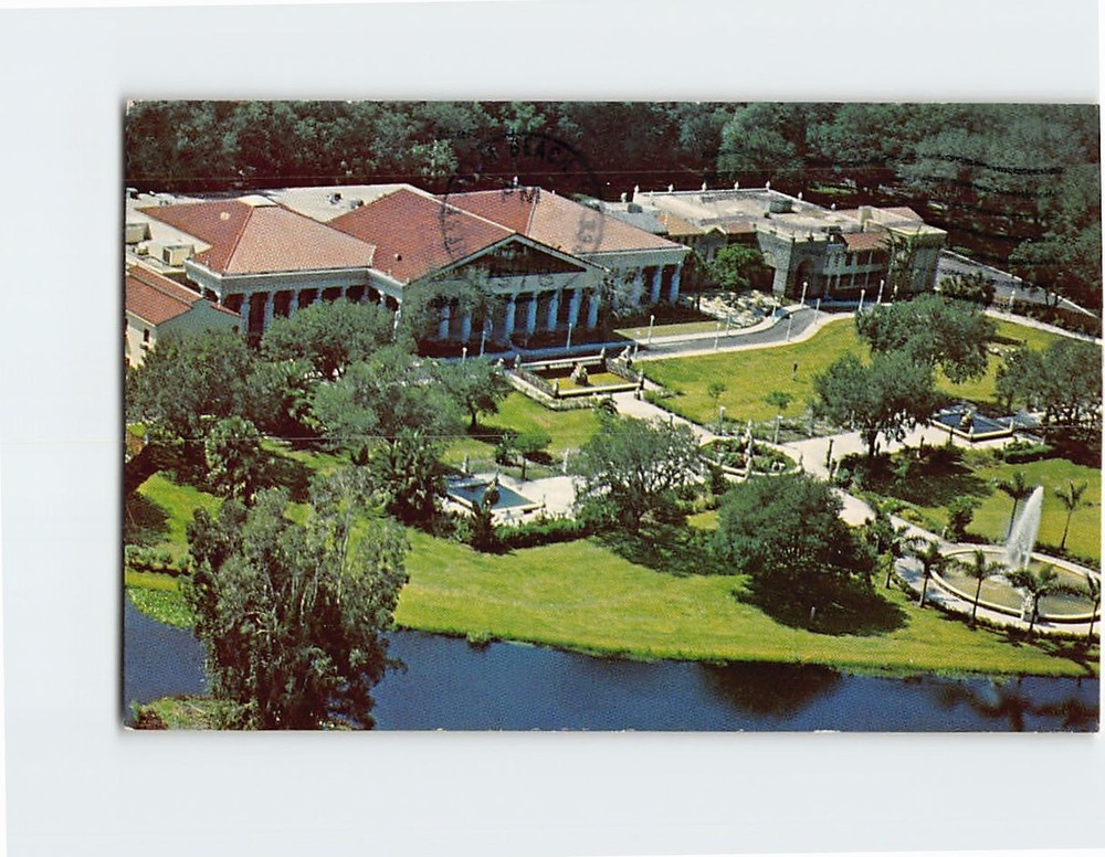 Postcard Aerial View Kapok Tree Inn Fort Lauderdale Florida USA
