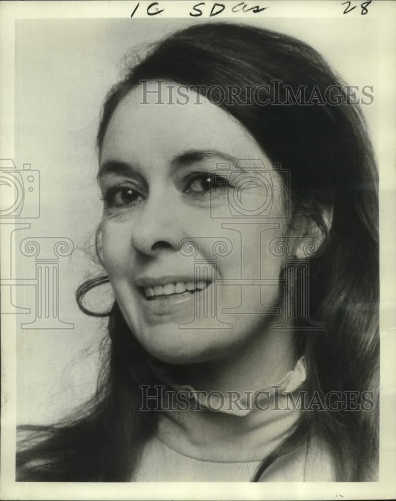 1972 Press Photo Martha Sherrill in 