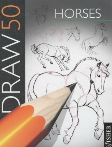 Learn to Draw 50 Horses Step by Step with Lee J. Ames Fast Free Shipping