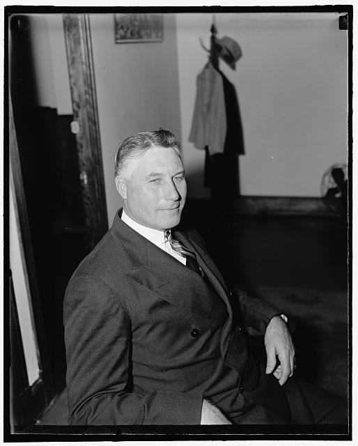 Photo:Oct. 1939, Gov. Nels H. Smith of Wyoming