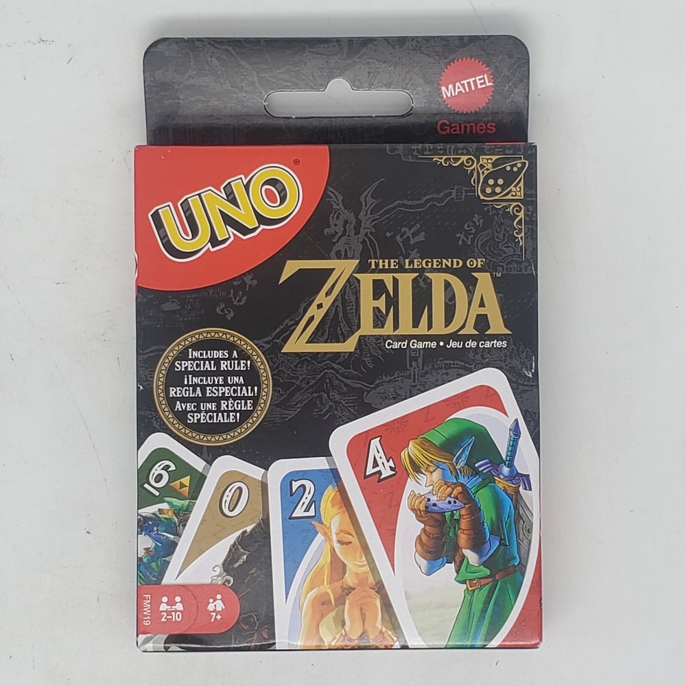 The Legend of Zelda UNO Card Game BRAND NEW & FACTORY SEALED Free Shipping EXC