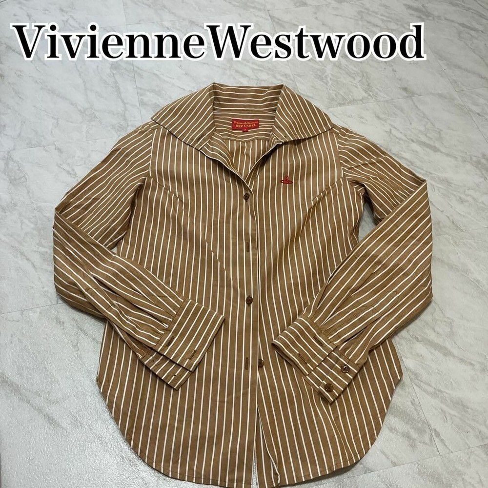 Vivienne Westwood Red Label Striped Shirt size 3