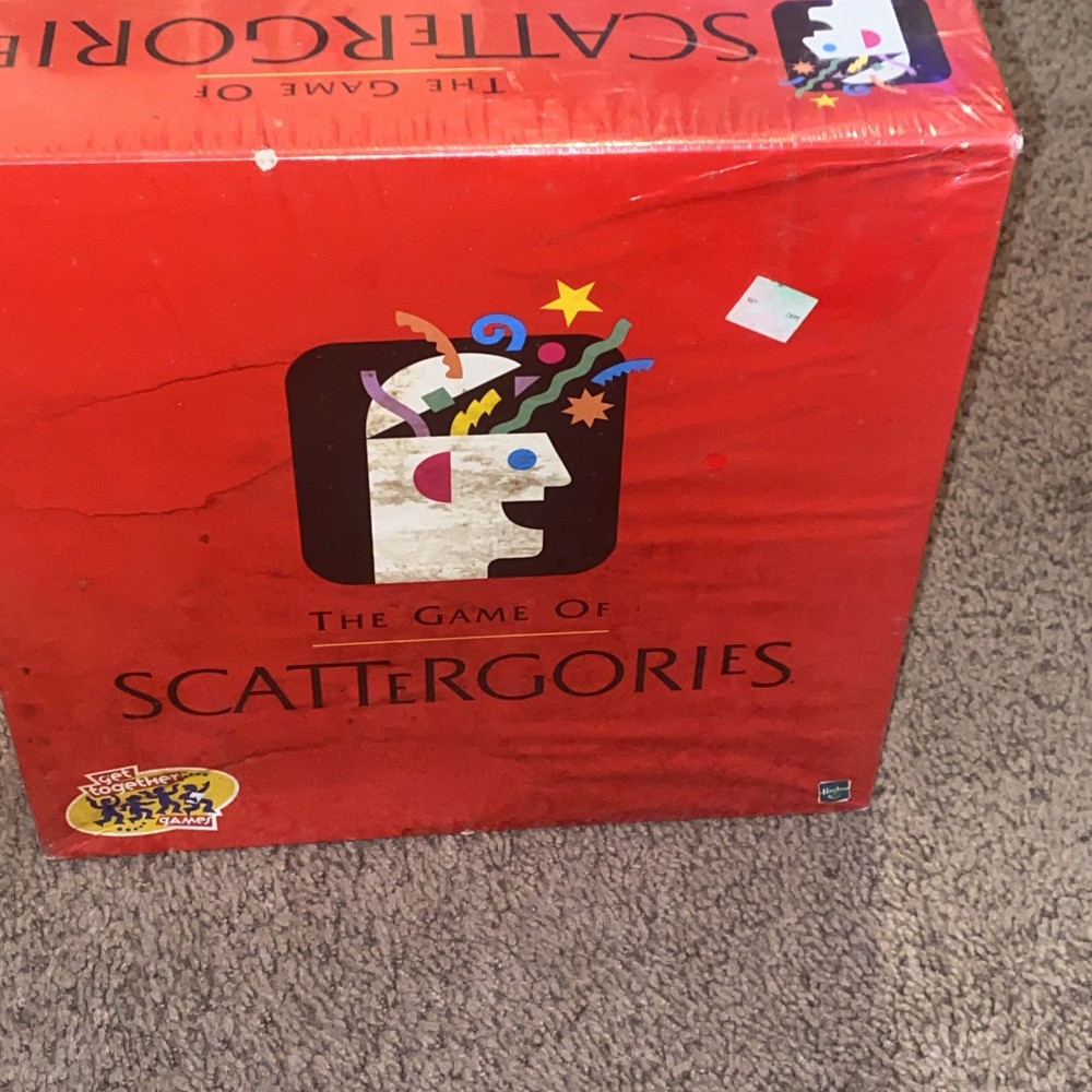 The Game Of Scattergories New Board Game Sealed 1988 Milton Bradley USA 4917 NIB