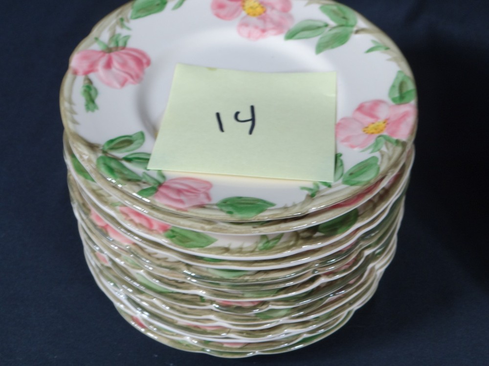 Franciscan Desert Rose Side Plates 14 Pieces