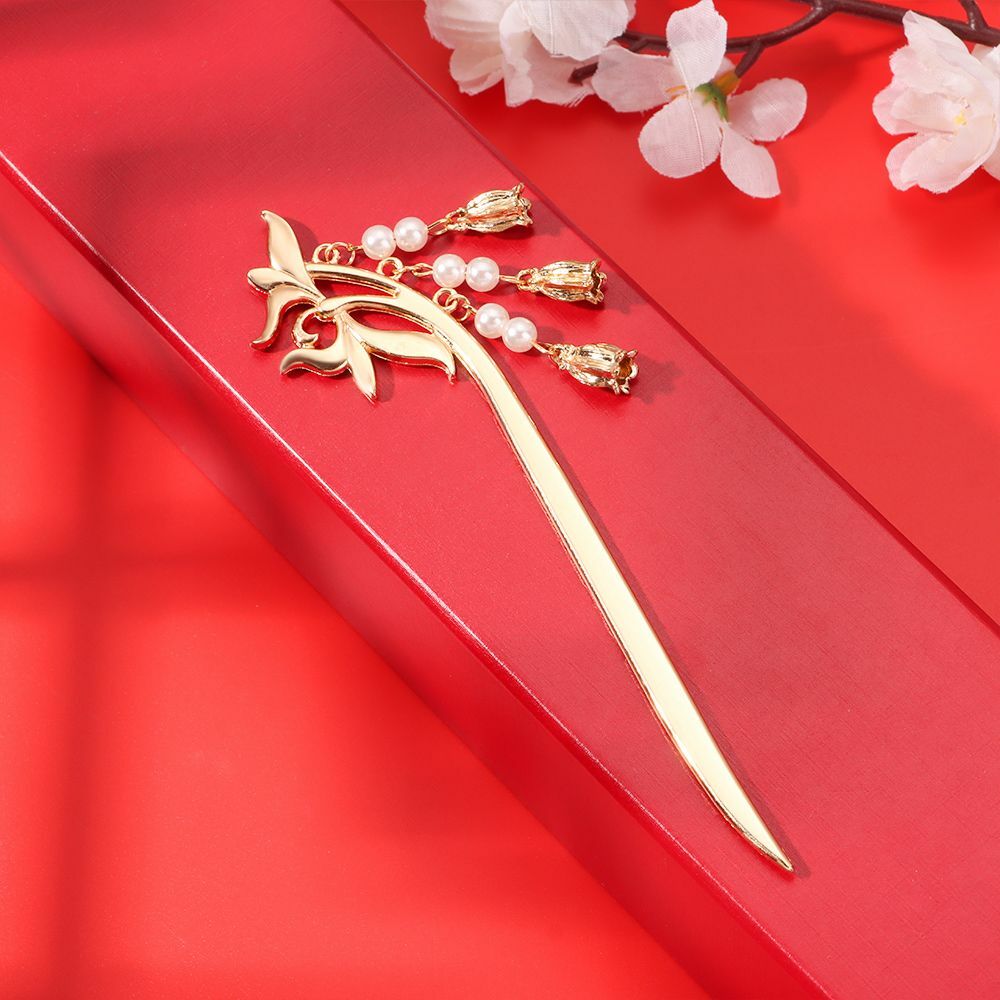 Hair Clips Hair Accessories Flower Tassel Hairpin Elegant Antique Headdress