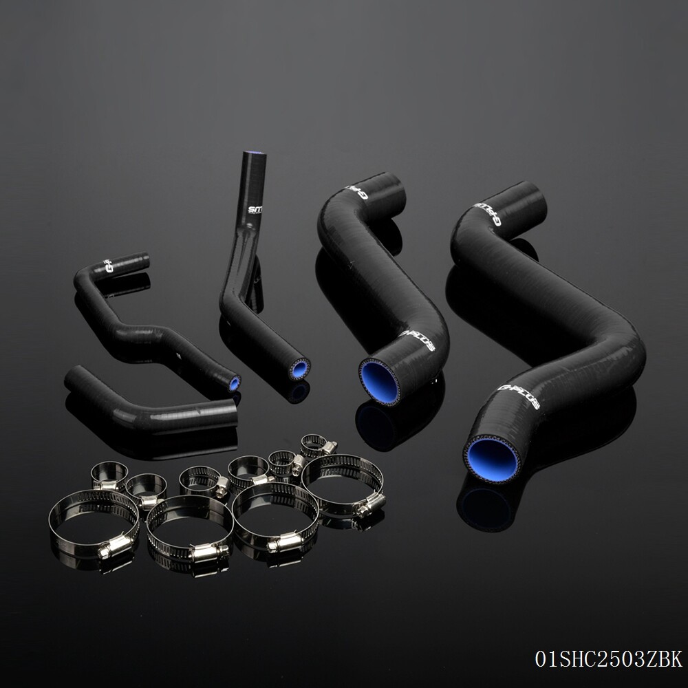 Fit For Trubo Silicone Radiator Hose Pipe + Clamps Kit Fiat Coupe 2.0 16V GT