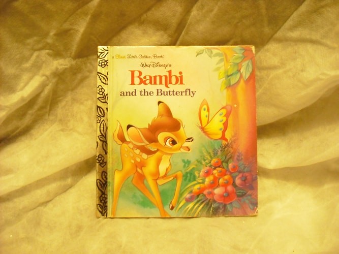 Walt Disney's Bambi and the Butterfly by Little Golden Books,Walt Disney Product