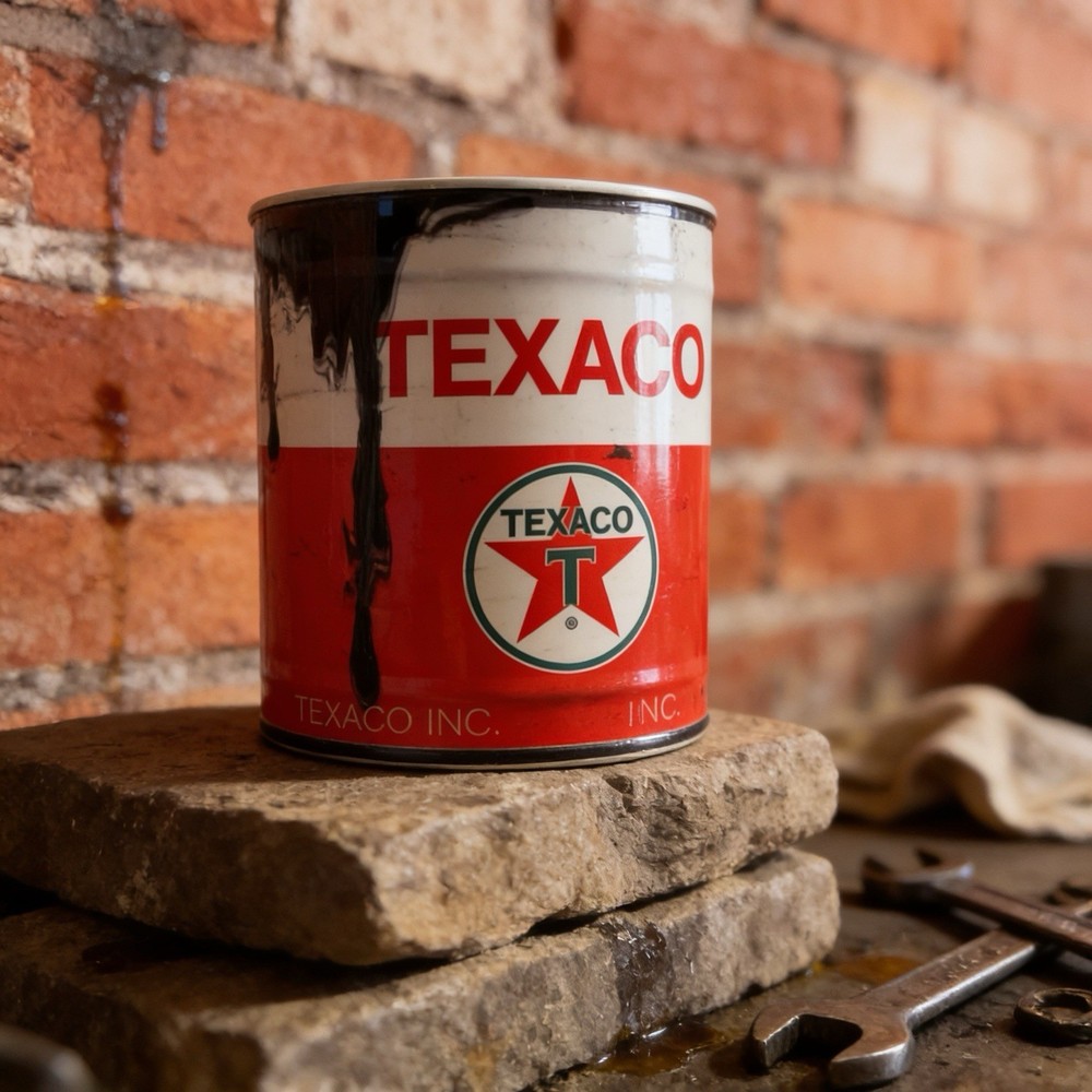 11 Oz Texaco Motor Oil Can Coffee Mug...Made in USA...Ships Free!