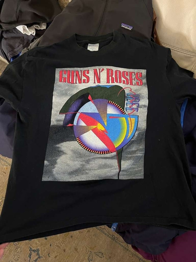 Vintage 1992 Guns N Roses Coma World Tour Brockum Band Concert Tee Size XL