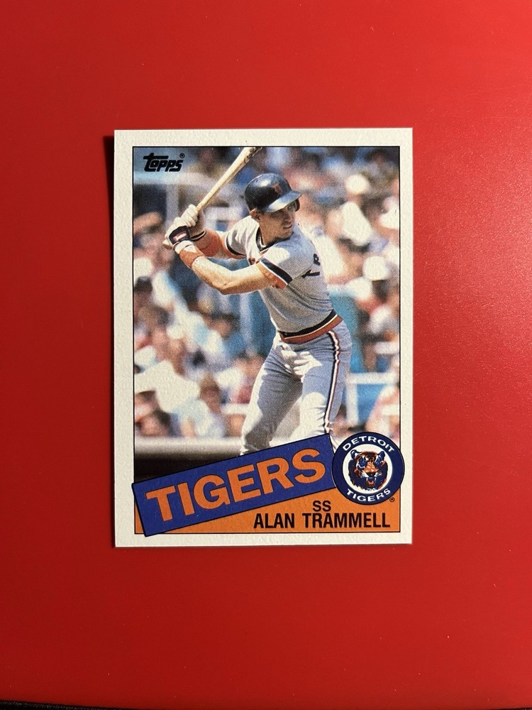 1985 Topps #690 Alan Trammell Detroit Tigers