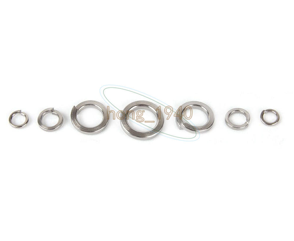New 5-10pcs Titanium Spacer Spring Washers M3 M4 M5 M6 M8 M10 M12 M14 M16