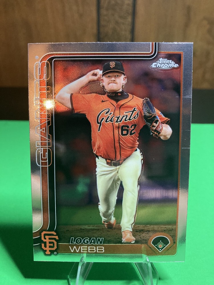 2025 Topps Chrome - Logan Webb #296 San Francisco Giants