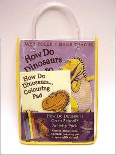 How Do Dinosaurs Go to School Activity Pack by Jane Yolen: Used