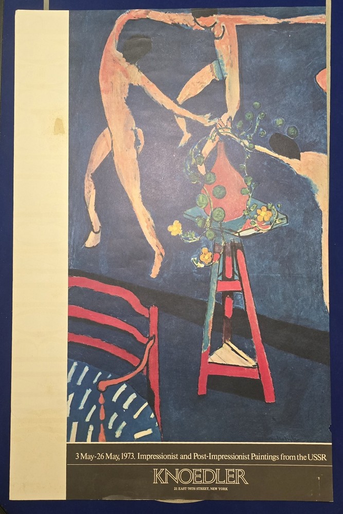 Henri Matisse Nasturtiums With Dance Knoedler Gallery Original Poster Art 1973