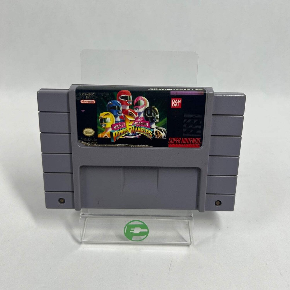 Mighty Morphin Power Rangers (Super Nintendo SNES, 1994)