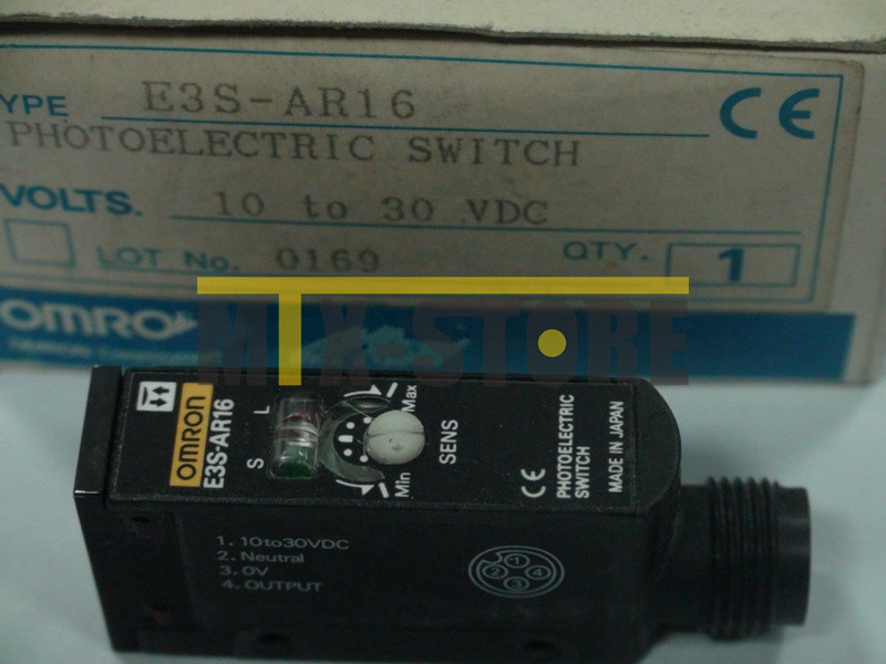 1PC Brand New Omron optoelectronic switch E3S-AR16