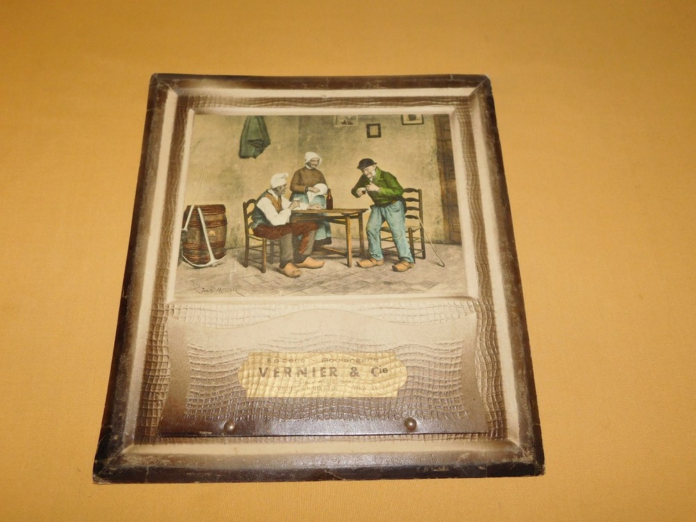 VINTAGE EPICERIE BOULANGERIE  VERNIER & CIE CAFE RESTAURANT MEURTHE SIGN