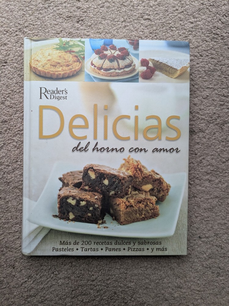 Reader’s Digest “Delicias del horno con amor” – Cookbook (Spanish Edition)