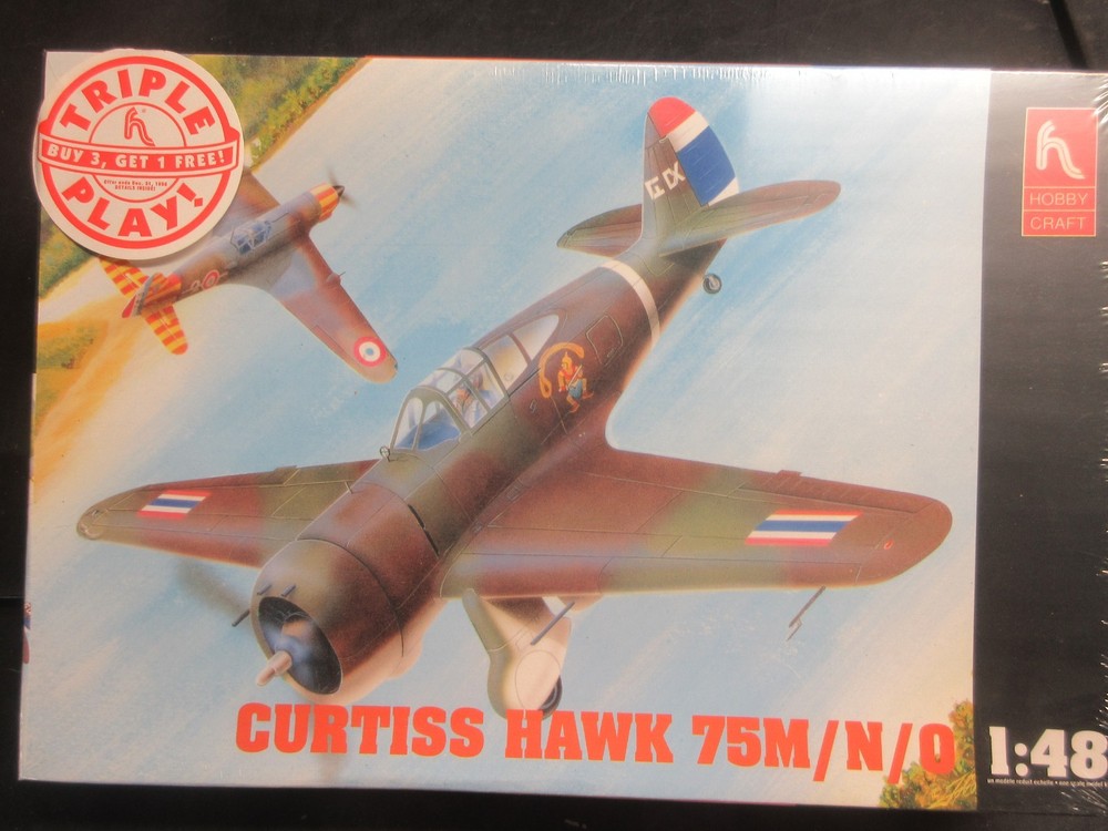 HOBBYCRAFT 1/48 CURTISS HAWK 75 M/N/O #HC1557  factory sealed