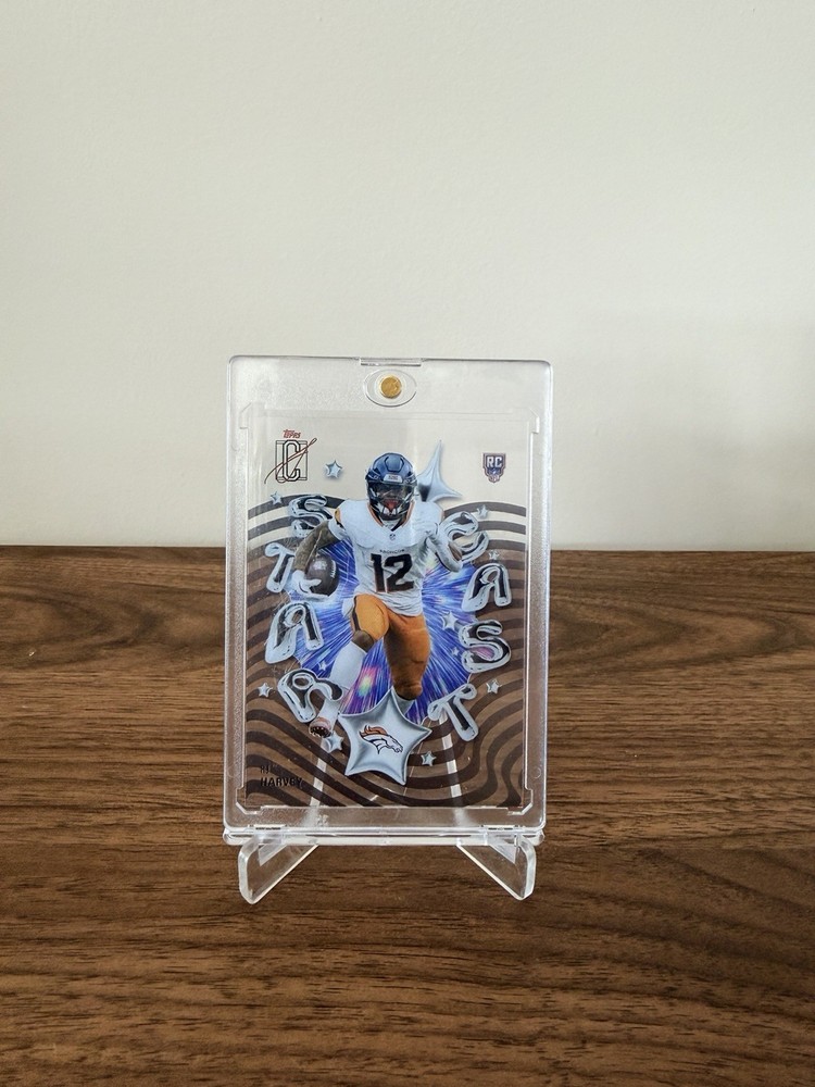 2025 Topps Signature Class RJ Harvey Rookie Star Cast Acetate SP Case Hit  #SC-8