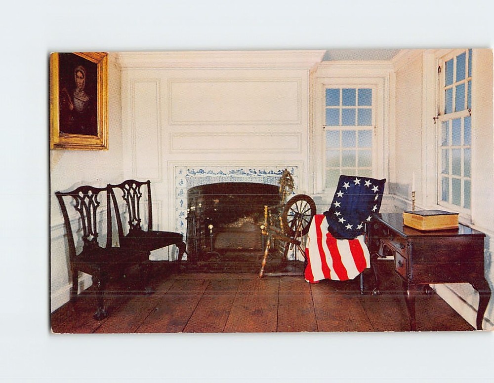 Postcard Betsy Ross House Philadelphia Pennsylvania USA