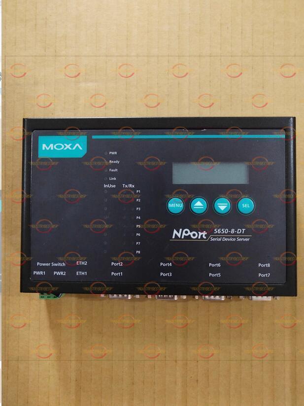 ONE MOXA NPort5650-8-DT 8-port Serial Server NPort 5650-8-DT New #A6-3