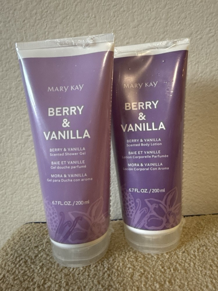Mary Kay Berry Vanilla Scented Body Lotion 6.7 fl oz Full Size Sealed