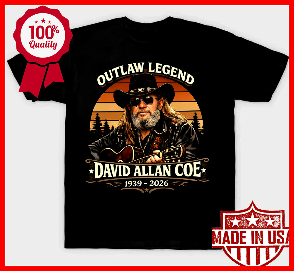 David Allan Coe Gift For Fan T-shirt S to 5XL FASTSHP908XV