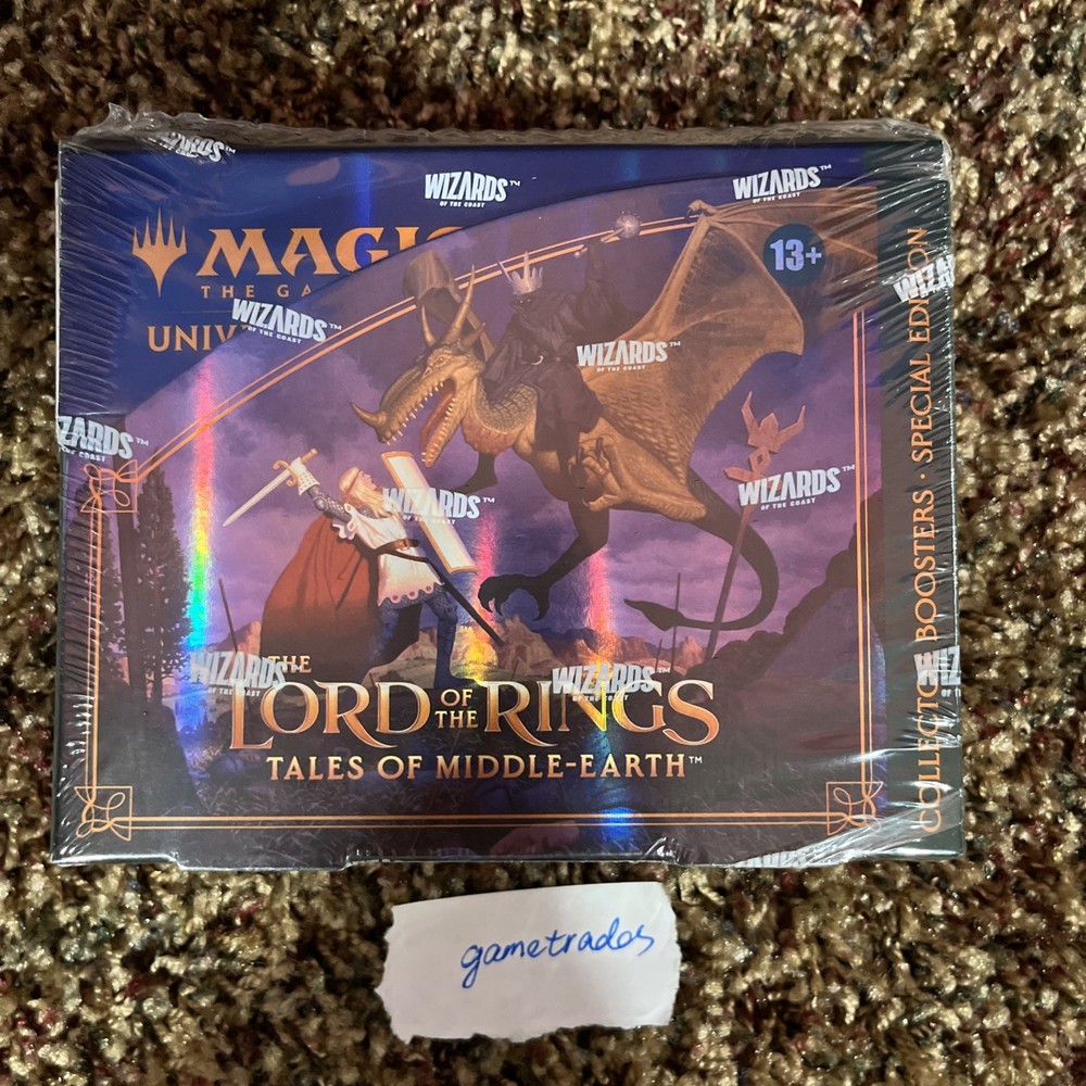 Sealed|MTG Lord of the Rings Tales of Middle Earth Collector Boosters Special