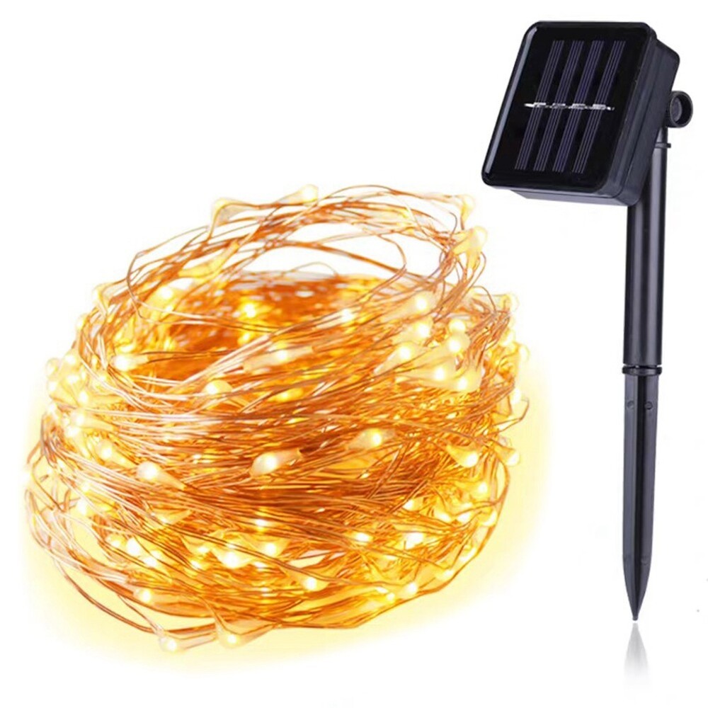 Solar Powered Lights 200 LED String Fairy Lights for Outdoor Christmas1325