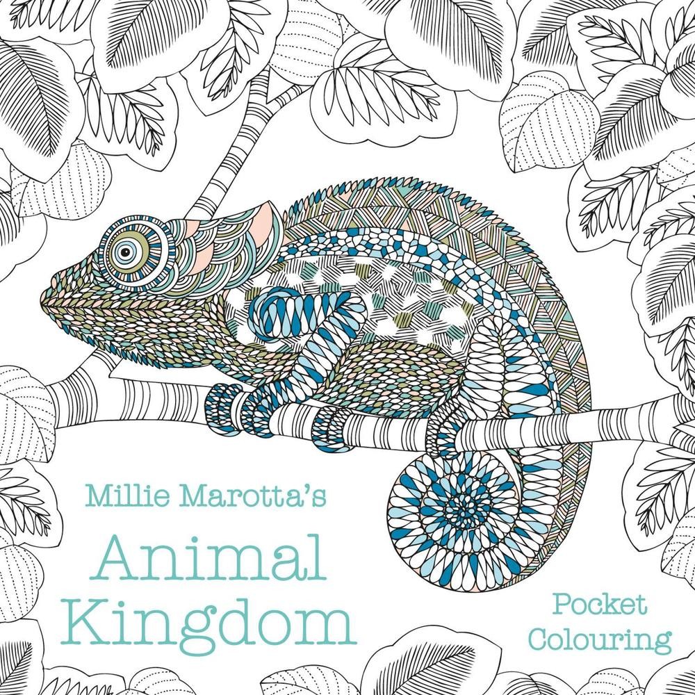 Millie Marotta's Animal Kingdom Pocket Colouring by Millie Marotta (English) Pap