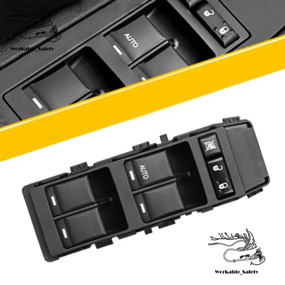 For Jeep Compass 2011-2016 Patriot Master Window Control Switch 04602780AA Black