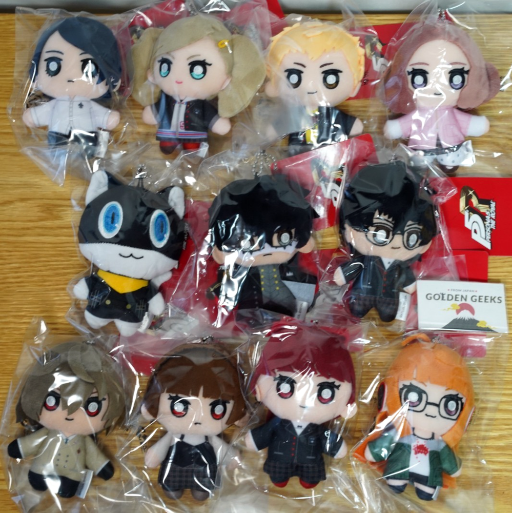 Persona 5 The Royal P5R Plush doll Keychain Mascot SEGA ATLUS JAPAN SHIP ASAP
