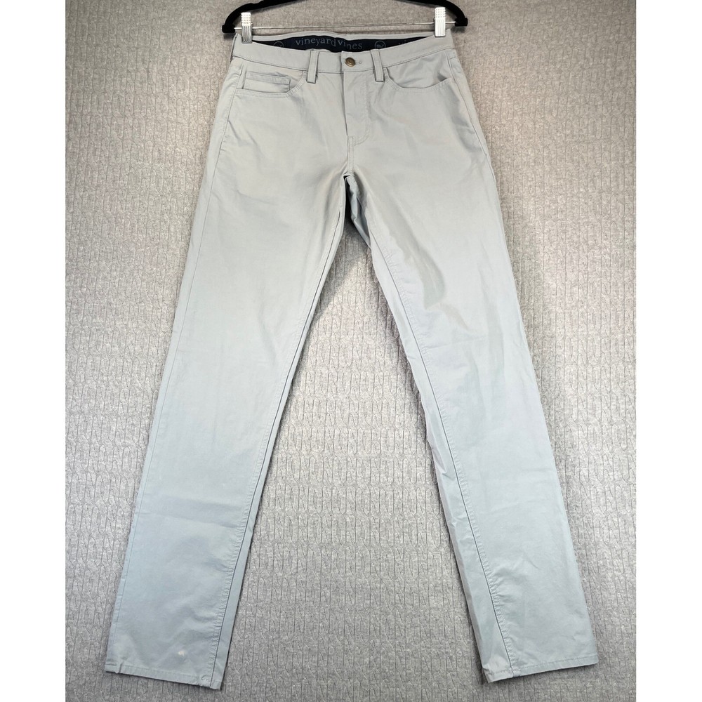 Vineyard Vines On The Go golf Dress Pants Lightweight Casual Chinos men 28x32