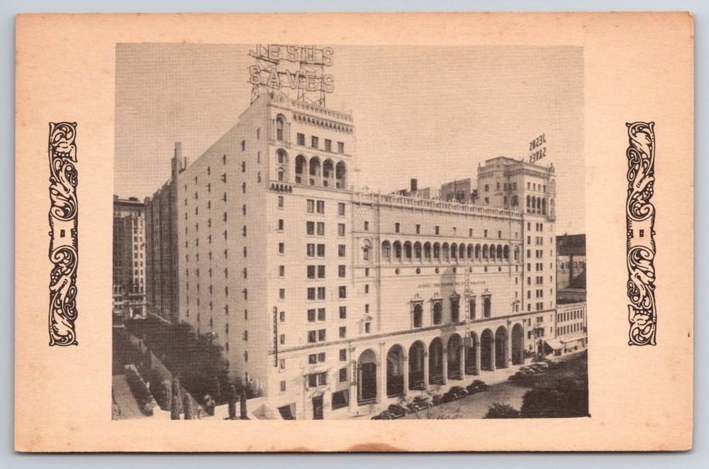 Church of the Open Door Bible Institute Los Angeles California Postcard
