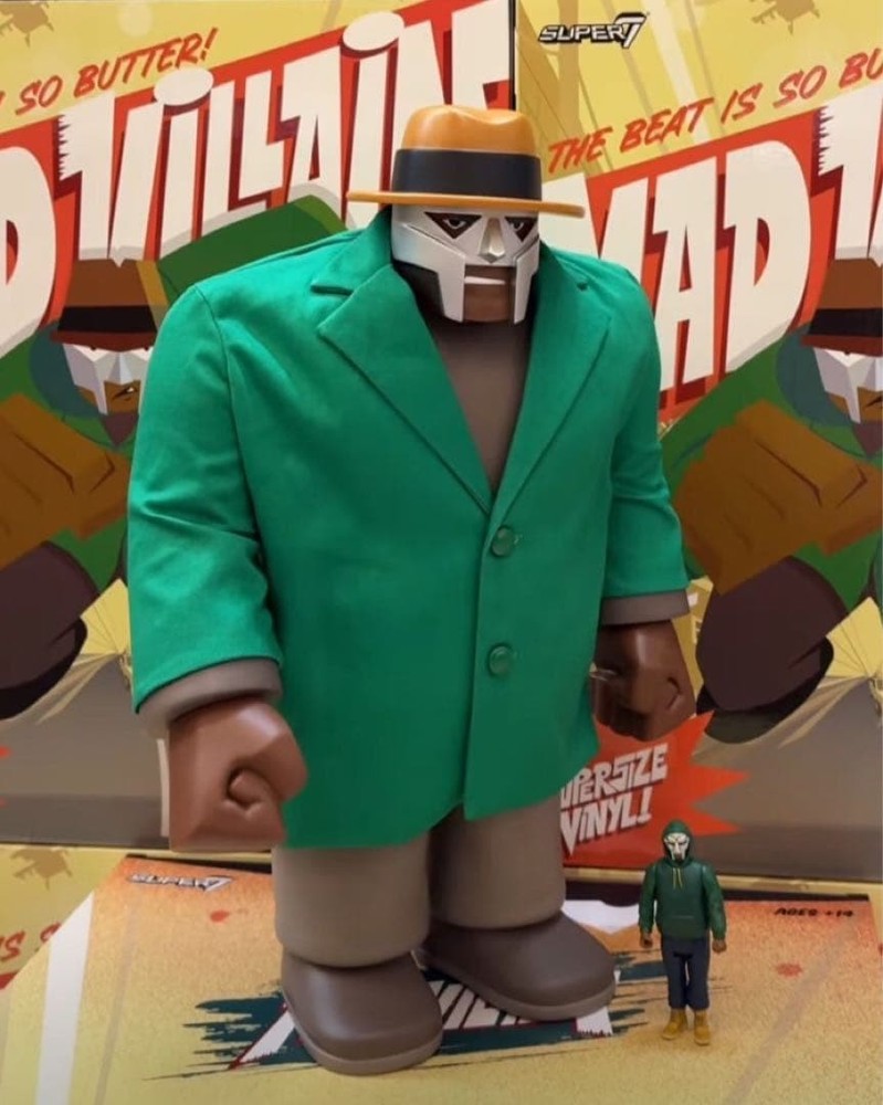 MF DOOM MADVILLAIN SUPER7 Figure HipHopMCU #f78a17